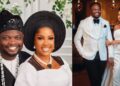 Seun Osigbesan and husband celebrate