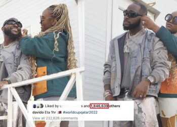Davido and Chioma world cup pictures