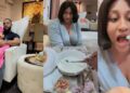 “She has been addicted ever since” – Actor Williams Uchemba shares wife’s reaction after drinking garri for the first time (Video)