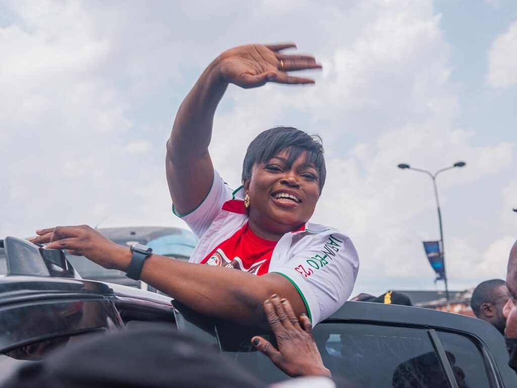 Funke Akindele attends 