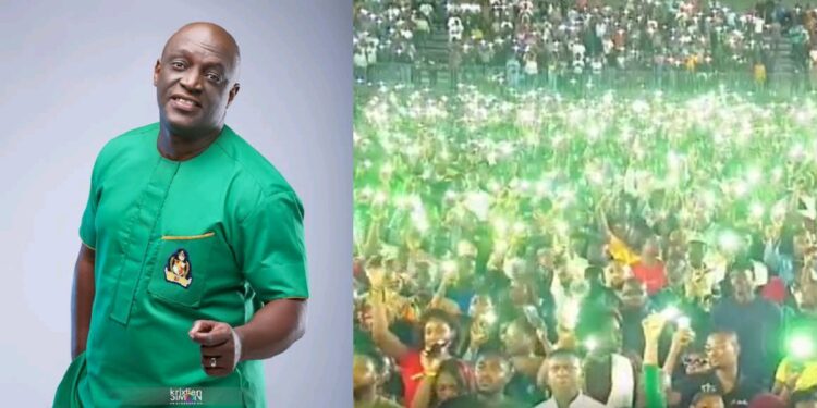 Emotional moment tribute was paid to late gospel singer, Sammie Okposo at The Experience 2022 (Video)