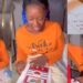 Actress Luchy Donalds’ boyfriend raises the bar as he apologises with new iPhone, flower bouquet, credit alert, others (Video)