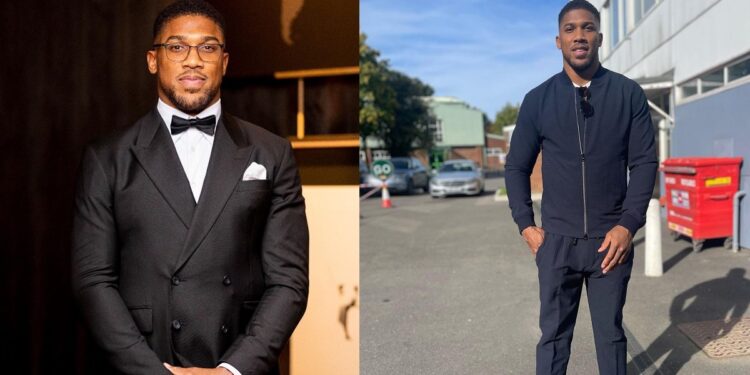 “You can’t run away from your past, stay out of crime” – Boxer Anthony Joshua advises youths.