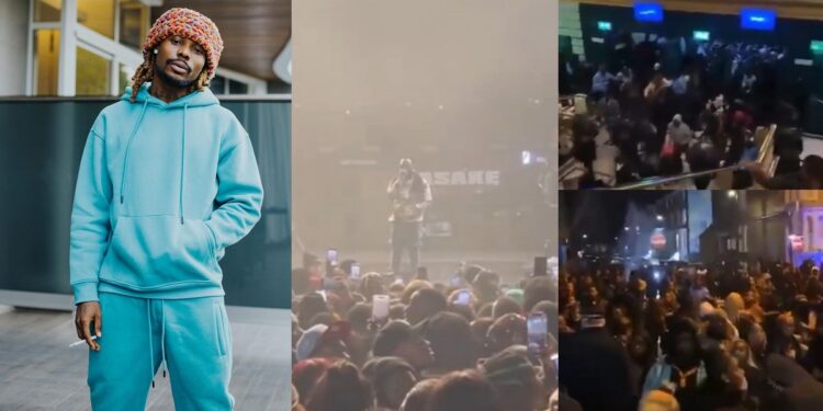 Asake's London concert