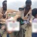 “We swore to ourselves” – Lady says as she visits mentally deranged boyfriend with food (Video)