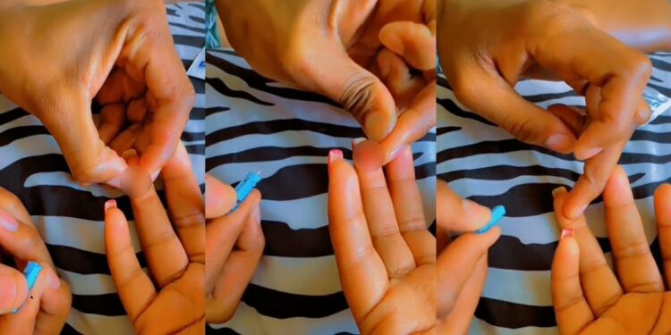 Young couple take bl00d oath to strengthen their relationship (Video)