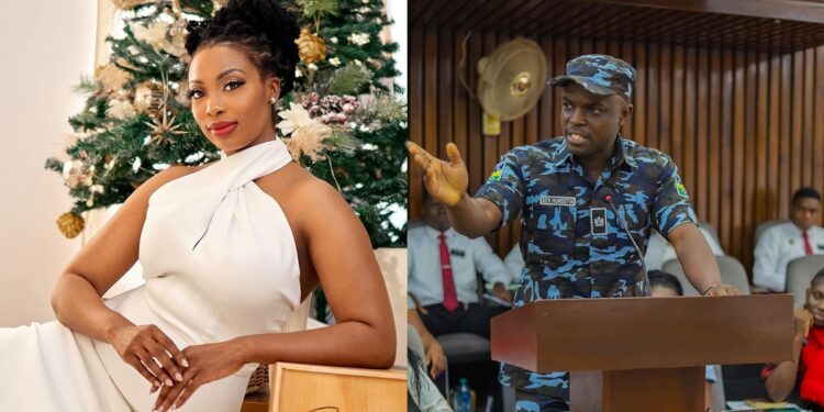 Bolanle Olukanni criticizes Police PRO Benjamin Hundeyin for his choice of words while reacting to the fatal shooting of Bolanle Raheem by a police officer.