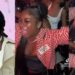 “Na she sabi wetin her eyes don see” – Reactions as lady weeps profusely while singing Burna Boy’s ‘Last Last’ at his concert (Video)