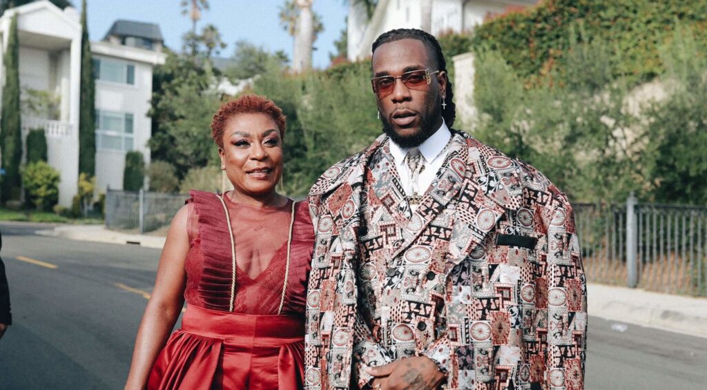 Burna Boy's mom wowed 