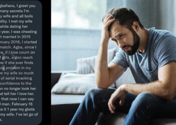 “I have slept with over 200 women since I got married” – Nigerian man confesses.
