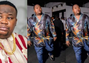 “No be kampala be this?” – Reactions as Cubana Chiefpriest steps out rocking a ₦1.3 million shirt (Photos)