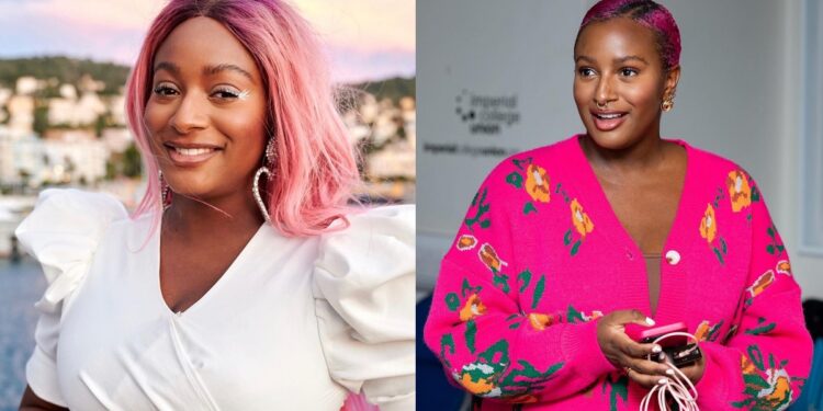 “Billionaire Pikin no sabi spell?” – Reactions as Dj Cuppy stresses over the correct spelling of ‘Yacht’.