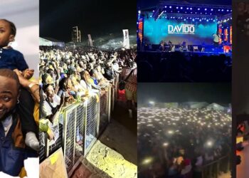 Davido’s fans hold concert to pay tribute to singer’s late son, Ifeanyi (Videos)