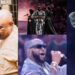 Davido reacts as uncle, Ademola Adeleke hails him for thrilling performance at the 2022 World Cup closing ceremony (Video)