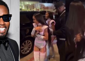 Rapper Diddy gifts matching Range Rovers to his twin daughters on their 16th birthday (video)