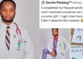 Doctor catches girlfriend in bed with his friend months after saying he doesn’t deserve her love
