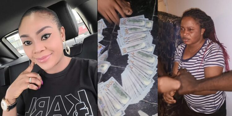 Interior designer, Ehi Ogbebor, exposes her maid who allegedly hacked into her safe and stole $11k (video)