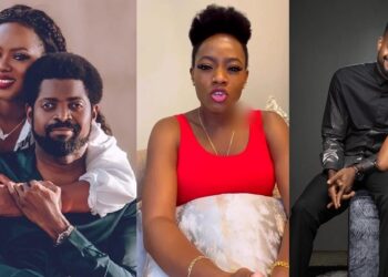 “Love fades; marry someone with sense” – Throwback video of comedian Basketmouth’s wife giving marriage advice resurfaces amid marriage crash (Watch) 