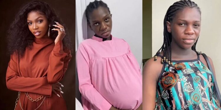 “Pregnancy did me dirty” – Nigerian lady says as she shares her transformation during pregnancy (Video)