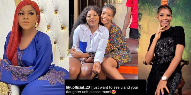 “If only you know” – Actress Destiny Etiko reacts to calls to reunite with adopted daughter, Chinenye