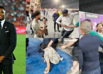 Samuel Eto'o brutally attacked