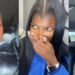 Lady shows off her before and after forehead surgery transformation (video)