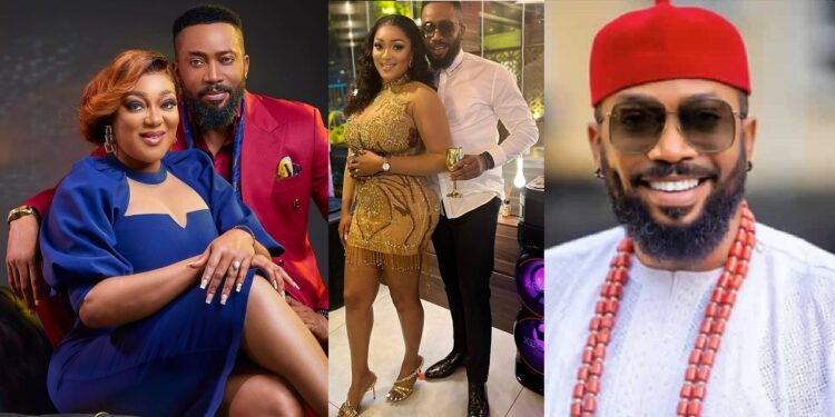 “I count you twice whenever I count my blessings” – Peggy Ovire tells husband, Frederick Leonard, he reacts