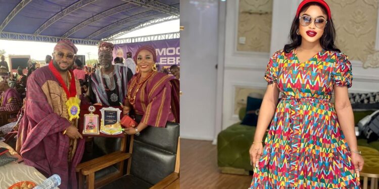 “I think Churchill might be the biggest thing that ever happened to you” – Gbemi Adesioya slams Tonto Dikeh for calling her cousin, Churchill a mini man.