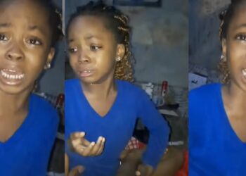 “If you flog me I will d!e, and you will cry” – Little girl tearfully tells mother after committing an offence (Video)