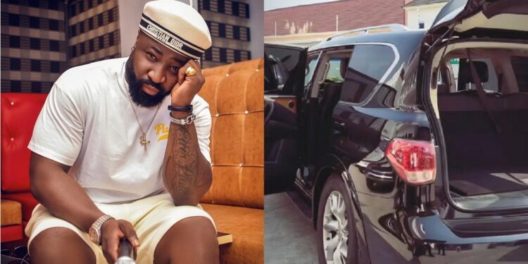 “Early Christmas gifts” – Singer, Harrysong writes as he buys two new cars.