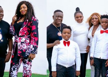 “Grateful for a supportive and strong system” – Actor Mr Ibu hails wife as he shares rare family photos