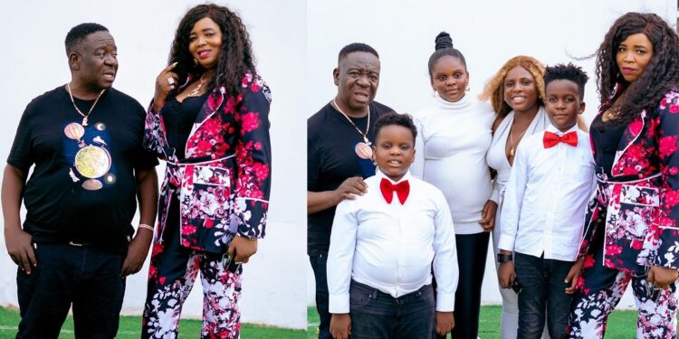 “Grateful for a supportive and strong system” – Actor Mr Ibu hails wife as he shares rare family photos