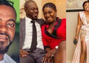 Actress, Yvonne Jegede calls out her ex-husband, Kunle Fawole, for neglecting their son (video)