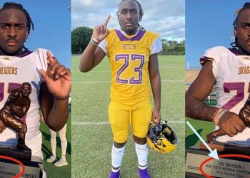 12-year-old football player