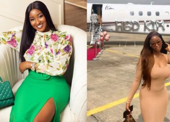 Kim Oprah celebrates birthday with a customized private jet.