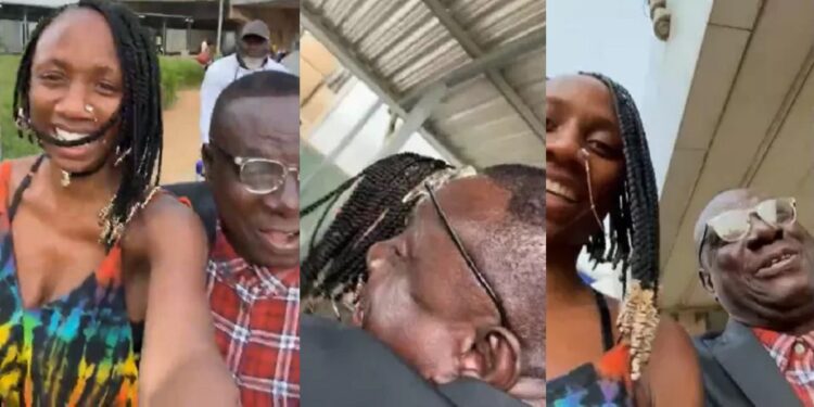 Emotional moment dancer, Korra Obidi reunited with family in Nigeria after years of being apart (Video)