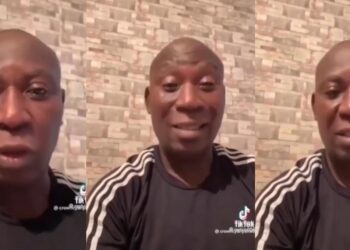 Germany-based Nigerian man cries
