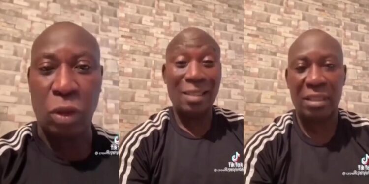 Germany-based Nigerian man cries