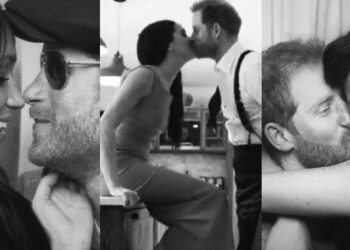 Prince Harry and Meghan Markle share romantic kiss in first trailer for their Netflix documentary (photos/video)