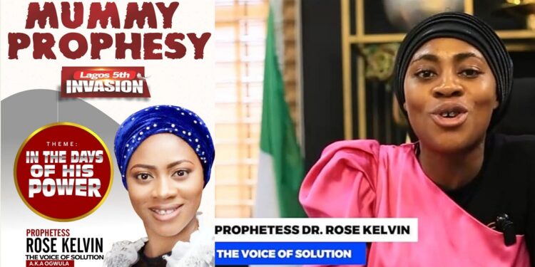 Prophetess Rose Kelvin storms