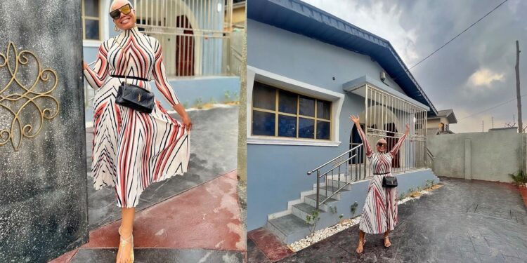 “One of my biggest dreams came to fruition” – Nancy Isime celebrates gifting her parents a house.