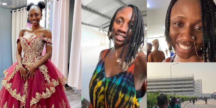 Netizens reacts as dancer Korra Obidi arrives Nigeria in ‘search of husband’ (Video)