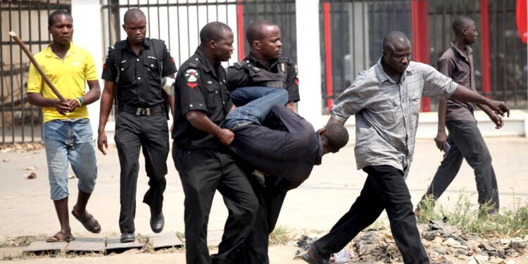 Police officers allegedly harass