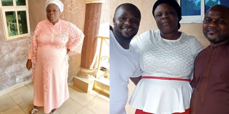 Young man celebrates as his elder sister gives birth to twins after 20 years of marriage.