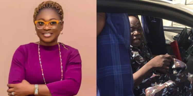 Photo of police officer who allegedly shot female lawyer, Bolanle Raheem, dead in Lagos