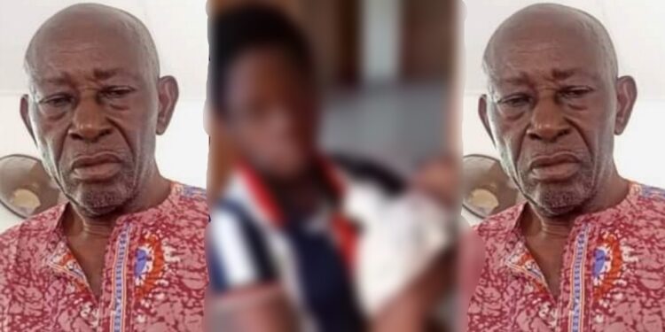 75-year-old man who r*ped and impregnated a 13-year-old girl in Anambra, says ‘he was only playing with her’