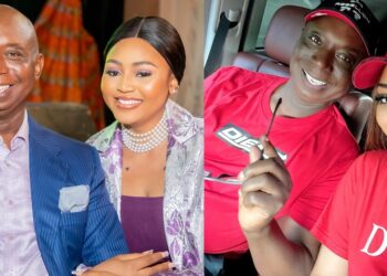 “I am happy to be your husband” – Ned Nwoko says as he appreciates Regina Daniels for the surprise birthday party she organized.