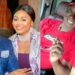 “I am happy to be your husband” – Ned Nwoko says as he appreciates Regina Daniels for the surprise birthday party she organized.