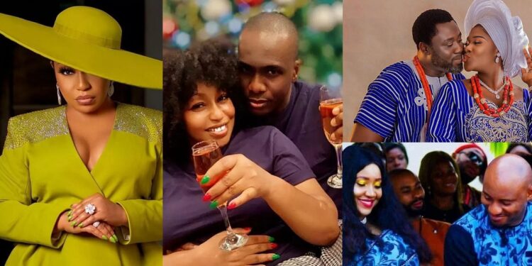 Actress Rita Dominic replies lady who accused her, Mercy Johnson, Judy, and others, of snatching their husbands