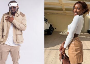 Paul Okoye celebrates one year anniversary with his not so mystery lady.